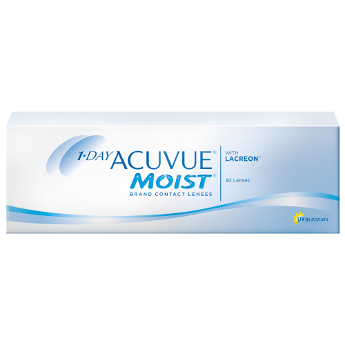 1 Day Acuvue Moist Contact Lenses 30 pack