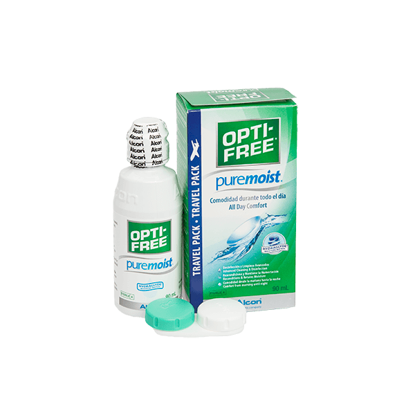 Opti-Free Puremoist Travel Pack 90 ml solution